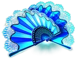 Blue fan symbol in Bull Rush paytable