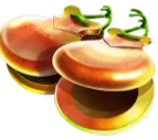 Maracas symbol in Bull Rush pokie paytable